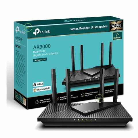 ROTEADOR TP-LINK AX3000 WIFI 6