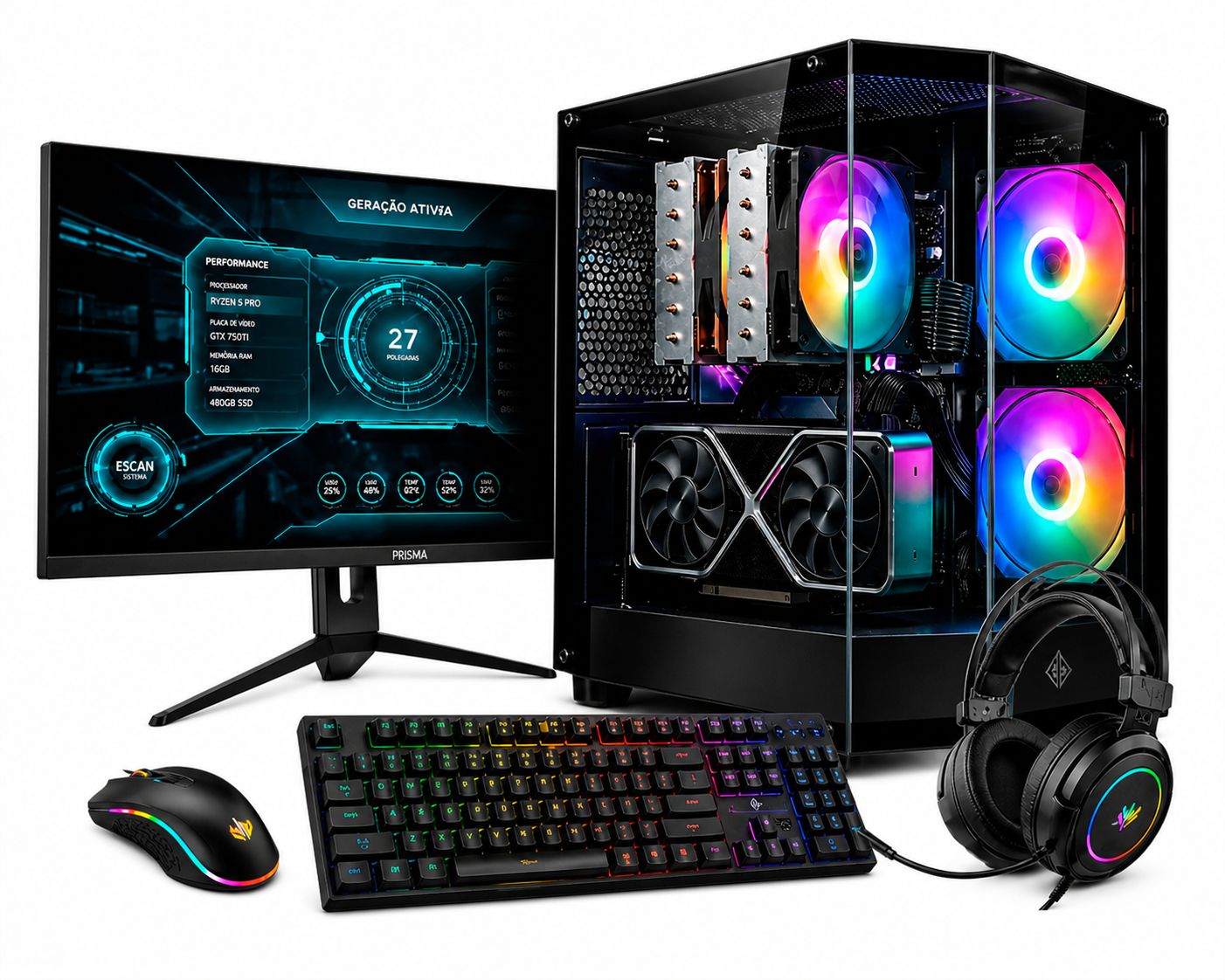 Pc  Gamer "DESTRUIÇÃO"